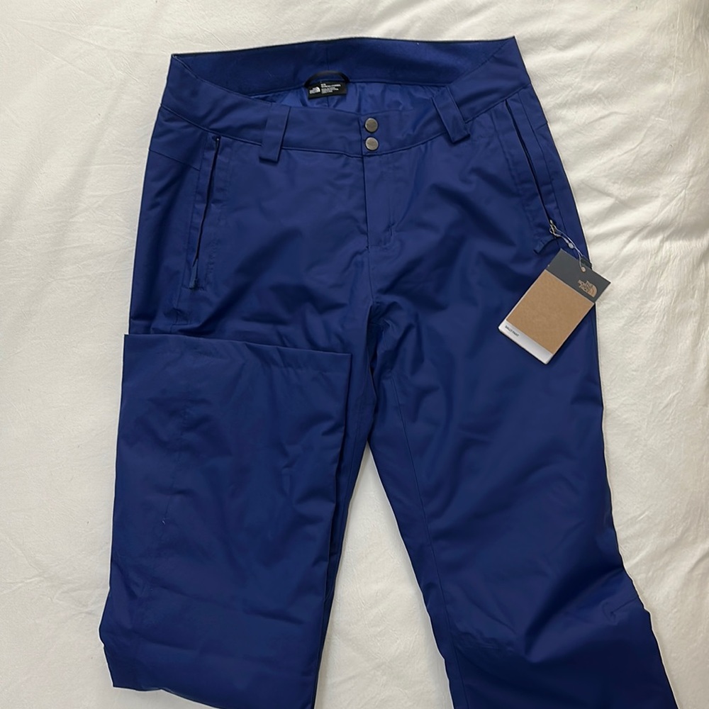 Women’s Sally Pant, size Medium (Long), Flag blue color. Ski/snowboard pant